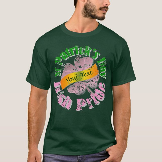 Gay Irish St patrick's day Tee Shirt (Framsida)