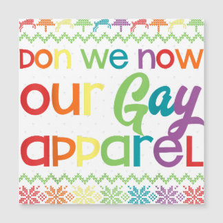 Gay jul rolig LGBT Vi tar nu på oss vår gaykläder