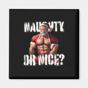 Gay Julafton Muscle pappa Bear Nice Santa Pride Lg Magnet