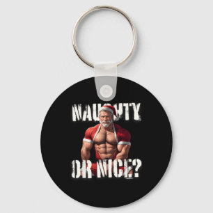 Gay Julafton Muscle pappa Bear Nice Santa Pride Lg Nyckelring