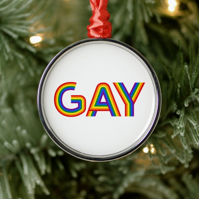 GAY JULGRANSPRYDNAD METALL (Träd)