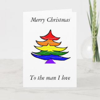 Gay julkort helgkort