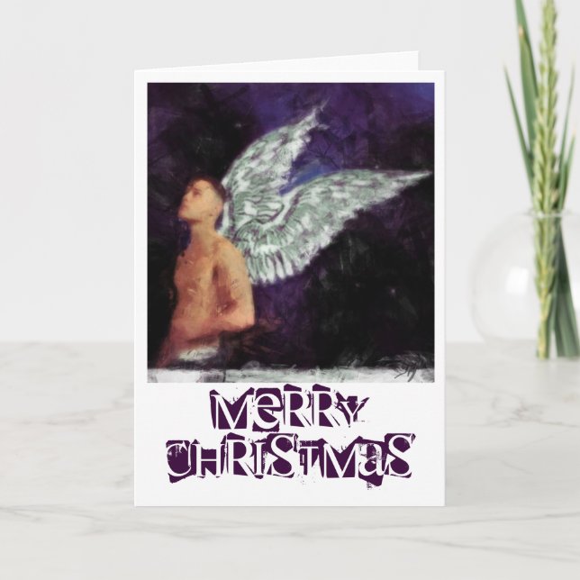 gay-julkort helgkort (Framsida)