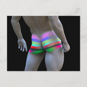 Gay Kärlek Vykort
