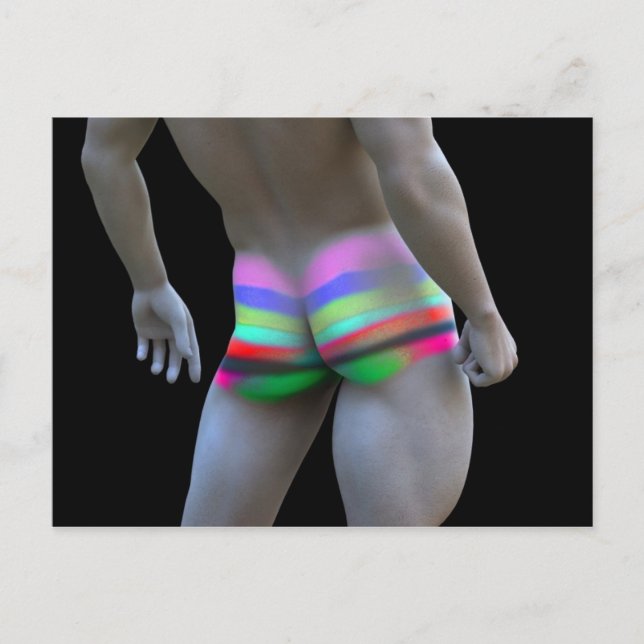Gay Kärlek Vykort (Framsida)