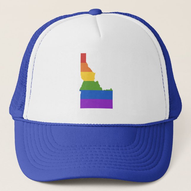 Gay Karta i USA | Delstaten Idaho Keps (Framsida)