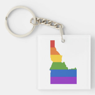 Gay Karta of USA Delstaten Idaho