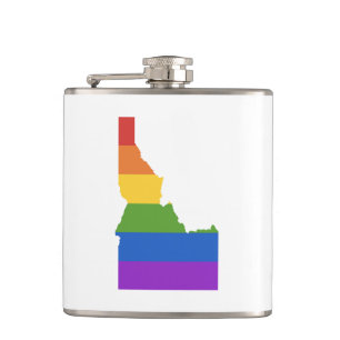 Gay Karta of USA Delstaten Idaho Fickplunta