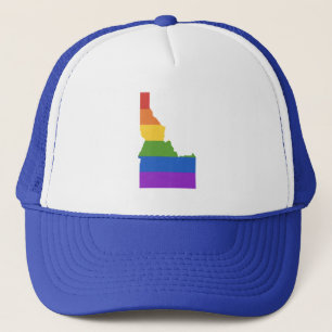 Gay Karta of USA Delstaten Idaho Keps