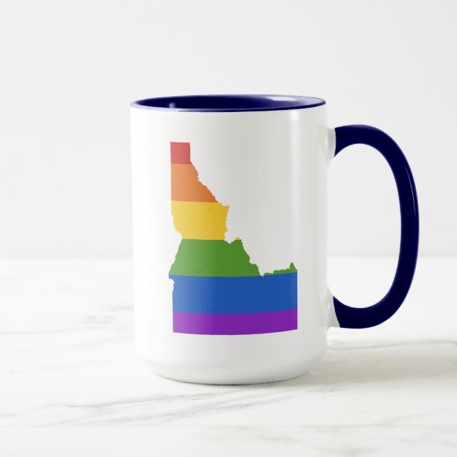 Gay Karta of USA| Delstaten Idaho Mugg (Höger)