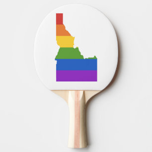 Gay Karta of USA Delstaten Idaho Pingisracket