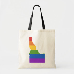 Gay Karta of USA Delstaten Idaho Tygkasse