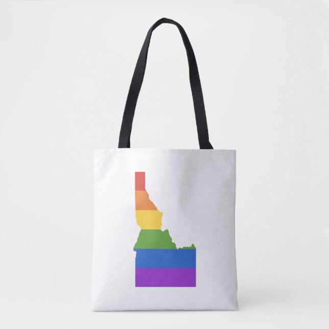 Gay Karta of USA| Delstaten Idaho Tygkasse (Framsida)