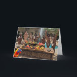 Gay Kwanzaa Personlig Card Firande Kort<br><div class="desc">Gay Kwanzaa Personlig Card Firande - Kwanzaa är ett årligt firande i den afrikansk-amerikanska kulturen från den 26 december till den 1 januari, vilket kulminerar i en kommunal högtid vid namn Karamu, vanligtvis den sjätte dagen. Det skapades av aktivisten Maulana Karenga som baserar sig på afrikanska skördefestivaltraditioner från olika delar...</div>