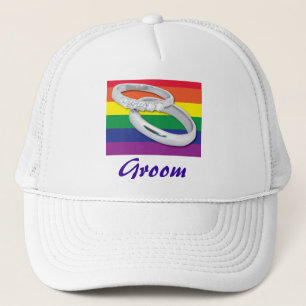 Gay Lesbisk Bröllop Truckerkeps