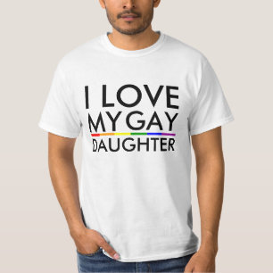 Gay/Lesbisk I kärlek My Gay Dotter -Shirt Tröja