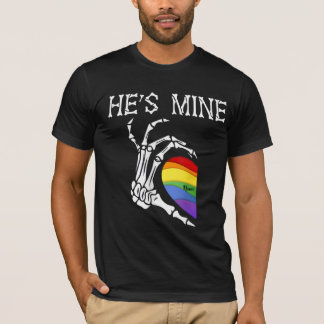 Gay Lesbisk Parfymering Skeleton Heart TL 6 T Shirt