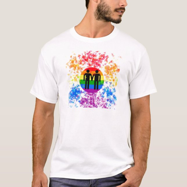 Gay love tee shirt (Framsida)