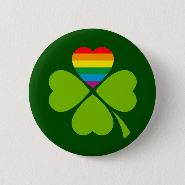 Gay Lucky Klöver Knapp (Framsida)