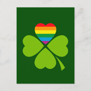 Gay Lucky Klöver Vykort