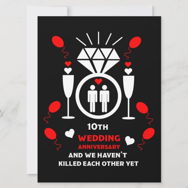 Gay Manar 10:e Bröllop-årsdagen (Framsida)
