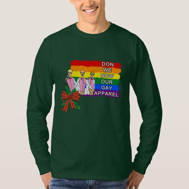 Gay Manar apparchorus jul T-shirt (Framsida)