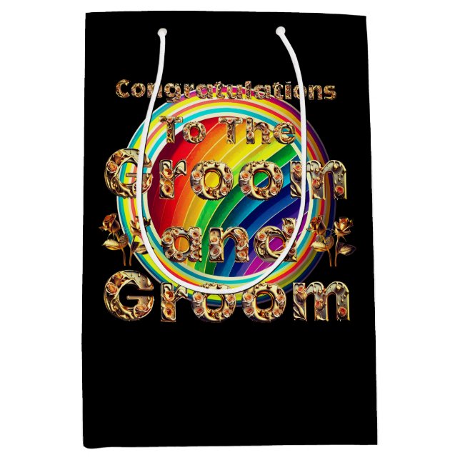 Gay Manar Bröllop Gift Bag (Framsidan)