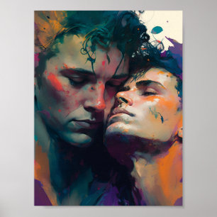 Gay Manar i Kärlek Poster