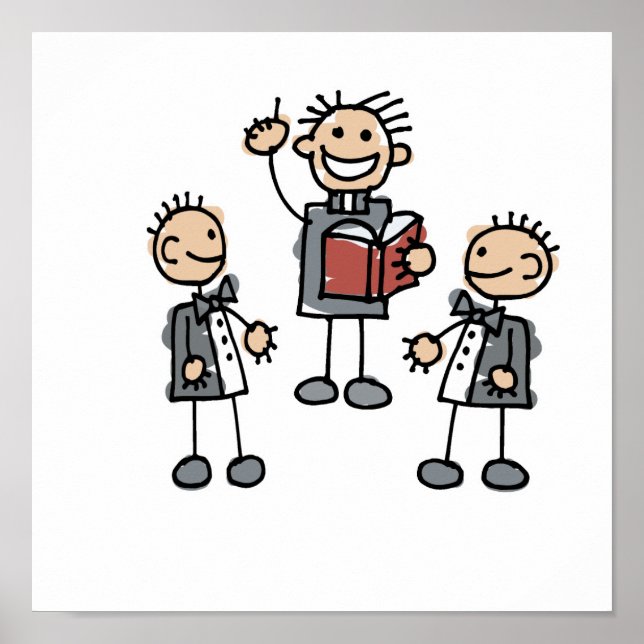 Gay Manar med Preacher Poster (Framsidan)