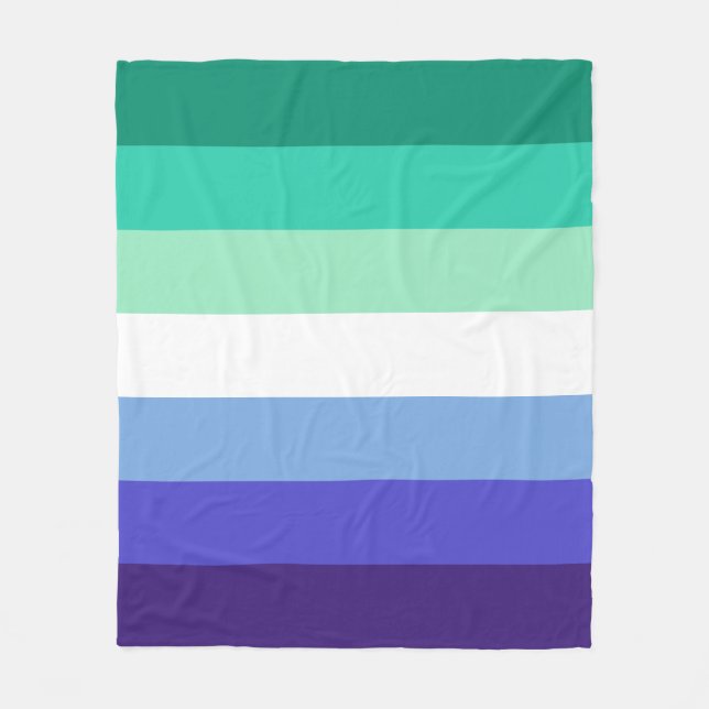 Gay Manar Pride Fleecefilt (Framsidan)