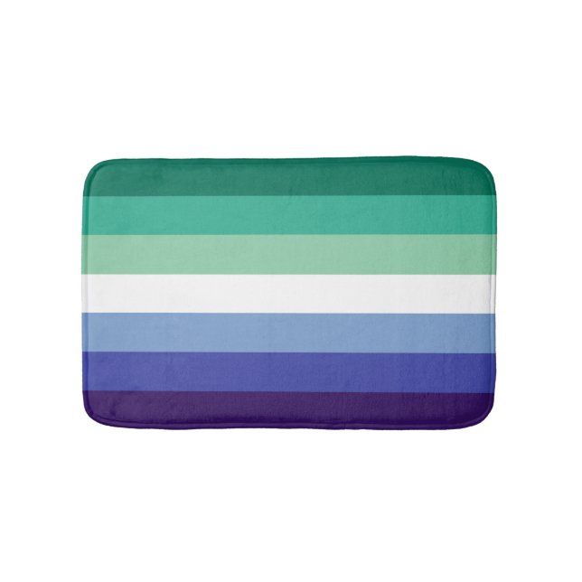 Gay Manar Pride, stripe-utskrift, LGBTQ-PRIDE Badrumsmatta (Framsidan)