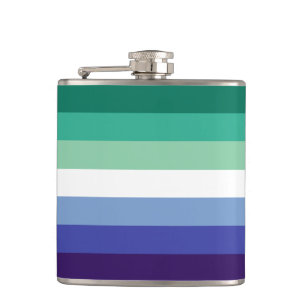 Gay Manar Pride, stripe-utskrift, LGBTQ-PRIDE Fickplunta