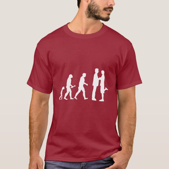 Gay Marriage Evolution - Tröja (Framsida)