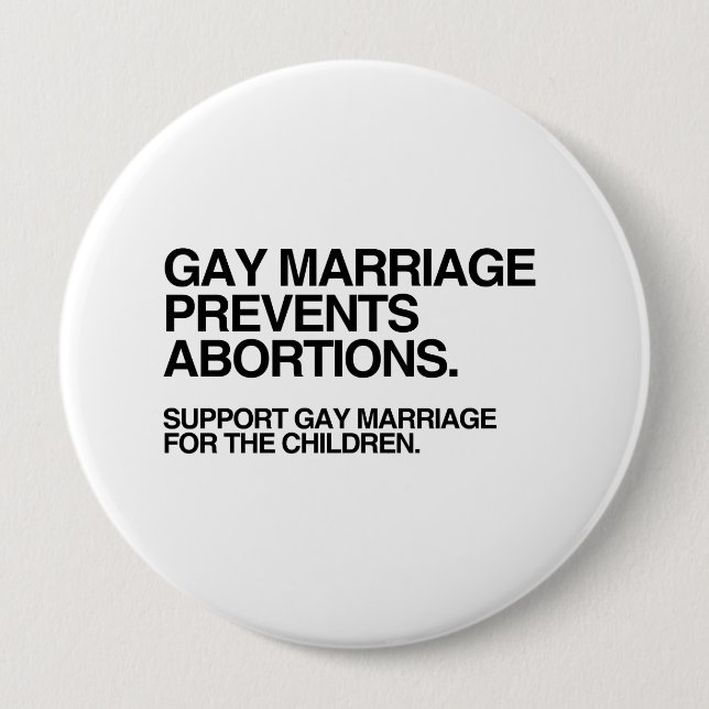 GAY MARRIAGE FÖRHINDRAR ABORTION KNAPP (Framsida)