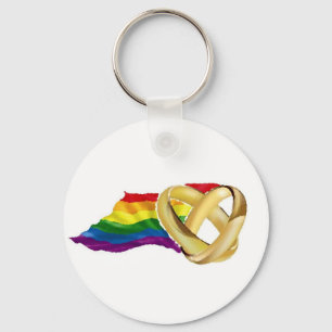 Gay Marriage Nyckelring