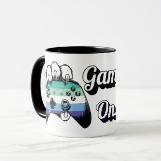 Gay MLM Pride Game On Tiger Paw Controller Mugg 26