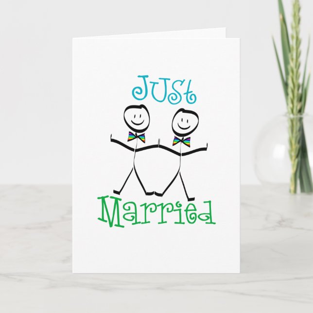 Gay Ny gifta Meddelande (Framsida)