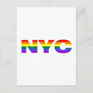 Gay NYC-vykort Vykort