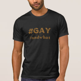 #gay #och hashtagtshirt tee shirt