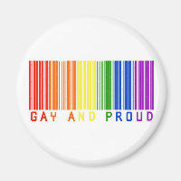 Gay och Proud Barcode