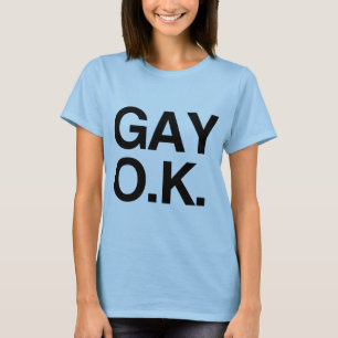 GAY OK -.png Tee Shirt