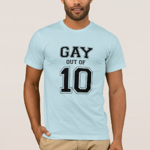 Gay på 10 - .png tee