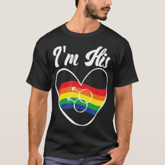 Gay par gåvor som matchar LGB Im Hans Gay pride T Shirt