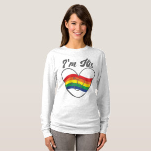 Gay Par matchande HBT I är Hans Gay pride T Shirt