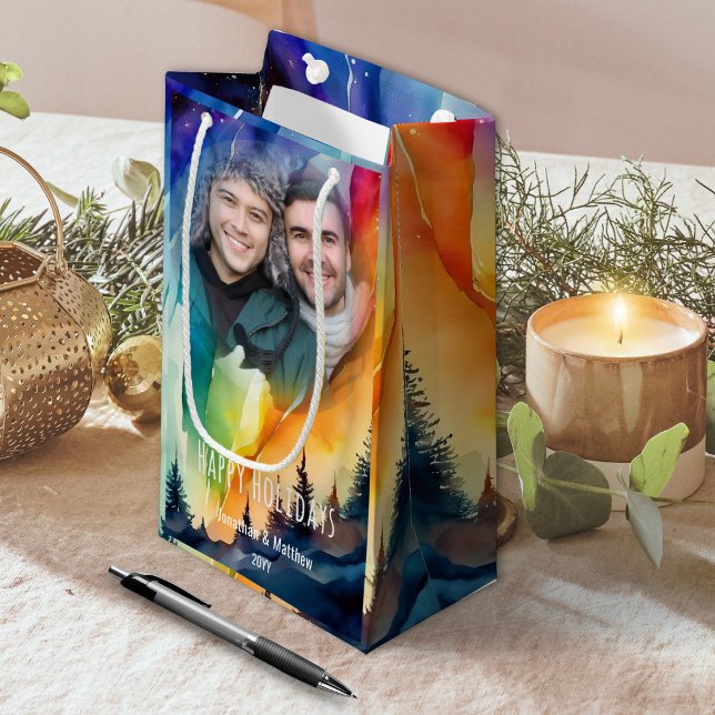 Gay Par Vår Första Jul Foto (Skapare uppladdad)