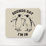 Gay Penguin Ljud Gay I är i Vintage Queer Lgbtq Musmatta<br><div class="desc">Gay Penguin Ljud Gay I är i Vintage Queer Lgbtq Gift</div>