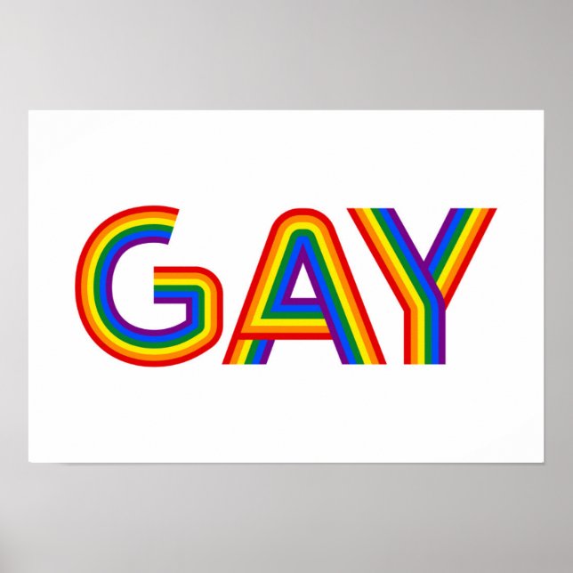 GAY POSTER (Framsidan)