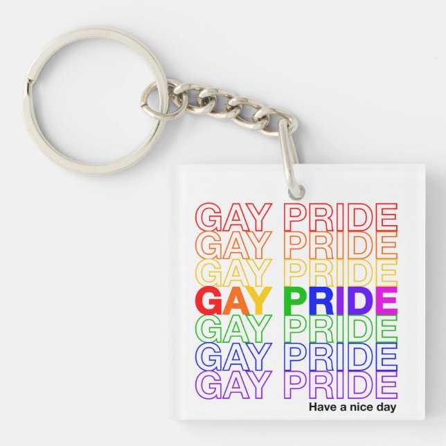 Gay pride akrylic (Framsidan)