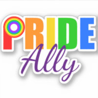 Gay pride Ally LGBTQ Rainbow Alliance