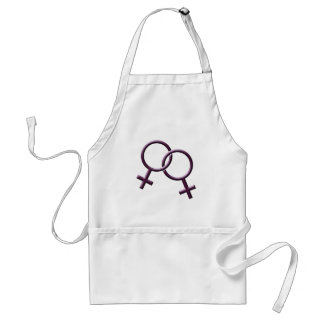 Gay pride Apron Women's Samma-Sex Kärlek BBQ Apron Förkläde